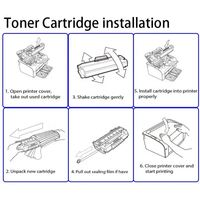Cartouche de toner compatible de qualité supérieure V80 pour imprimante laser Xerox Versant 80 180 280 006R01642