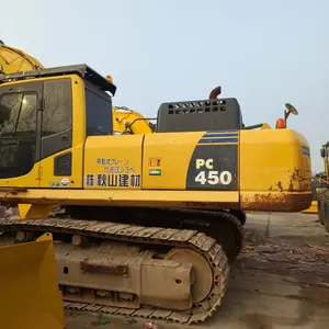 Second hand Komatsu PC450-8 excavator 45 ton used crawler excavator engineering construction machinery digger pc400-8 for sale