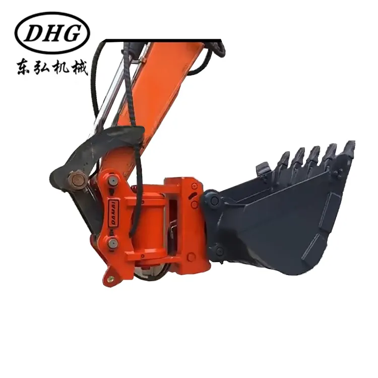 Excavator Parts Hydraulic Tilting Quick Hitch Tilting Coupler For Excavator Backhoe Loader