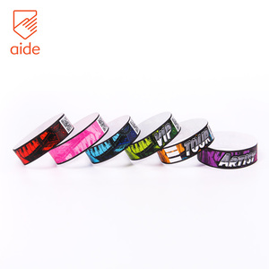 Tùy Chỉnh Giá Rẻ Giấy Dây Đeo Cổ Tay Thiết Kế Giấy Vòng Đeo Tay Tyvek Ban Nhạc Cổ Tay Dây Đeo Cổ Tay Cho Các Sự Kiện - Product Image 3