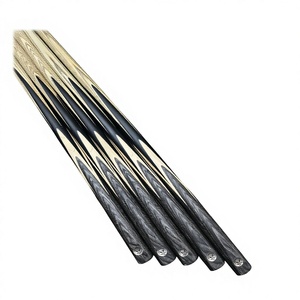 Queue de billard en bois d'érable faite à la main, une seule pièce - Product Image 1