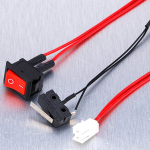 Pengikat kawat portabel menghubungkan sakelar mikro dan sakelar Rocker 2 Pin produsen kabel profesional - Product Image 4