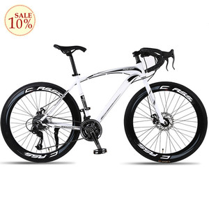 Bestseller 700c Rennrad für Erwachsene Hochwertiges Straßenrad Maßgefertigter Aluminiumlegierungsrahmen Rennrad mit Scheibenbremse und 21-Gang-Schaltung - Product Image 3