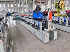 เครื่องขึ้นรูปเหล็กเส้นสำหรับทำเสาชั้นวางของแบบ Heavy Duty สำหรับชั้นวางสินค้าในซูเปอร์มาร์เก็ต - Product Image 4