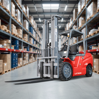 Montacargas Eléctrico Liftron CPD30L de 3T para Transporte de Equipos en Interiores y Operaciones Logísticas en Cuartos de Herramientas