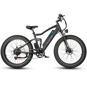 Bicicleta Urbana de 7 Velocidades con Motor sin Escobillas en el Buje Trasero, Batería de Litio de 48V 13Ah, Cuadro de Aleación de Aluminio y Neumáticos Anchos para Nieve 26*4 (Envío desde Almacén en la UE) - Product Image 4