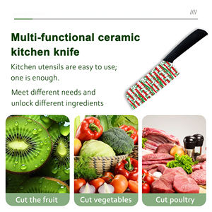 Juego de 3 Cuchillos de Chef de Cerámica al por Mayor, Mango de Plástico, Calidad Premium, Aptos para Lavavajillas, Diseño Ambidiestro, Entrega Rápida, Personalizables - Product Image 2