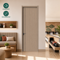 Panneau décoratif en mélamine de qualité industrielle, écologique, résistant à l'humidité, pour portes de chambres, appartements et bureaux