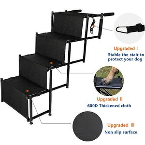 Opvouwbare Grote Hond Stappen Draagbare Huisdier Ladder Ramp Hond Trappen Voor Auto 'S, <span class=keywords><strong>Suv</strong></span> 'S - Product Image 2