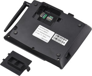 هاتف مكتبي لاسلكي GSM بشريحتي اتصال شبكة 2G مع خاصية الطوارئ SOS والاتصال بالصور - Product Image 5