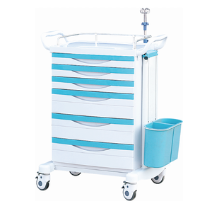 Carrito de Almacenamiento Médico MT MEDICAL, Venta al por Mayor de Fábrica, Económico, con 6 Cajones, Almacenamiento Estándar para Instrumentos Afilados, para Hospitales y Farmacias - Product Image 2