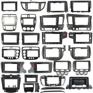 Universel 2 Din GPS Navigation Multimédia Stéréo Dash Montage Garniture Plaque Kit Car Radio Cadre Fascia Intérieur Accessoires - Product Image 1