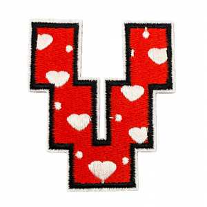 Nouvelles Écussons Thermocollants Écologiques Personnalisables en Couleur avec 26 Lettres Anglaises pour Vêtements, Chapeaux, Sacs, Badges et Décorations - Product Image 3