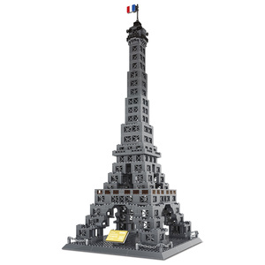 Tháp <span class=keywords><strong>Eiffel</strong></span> Paris Pháp Thân Thiện Với Môi ABS/PC Xây Dựng Khối Lắp Ráp 1:800 Quy Mô Mô Hình Đồ Chơi Kiến Trúc Bộ Sưu Tập Quà Tặng - Product Image 2