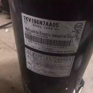 บริษัท มากุชิตะ อิเล็คทริค อินดัสเตรียล จำกัด คอมเพรสเซอร์ 2KV196N7AA05 125V 3~ 60Hz สำหรับเปลี่ยนซ่อม - Product Image 1