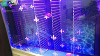 Diviseur en acrylique pour aquarium, réservoir de poissons, 10/29/30/40/55/75/120 gallons, planche d'isolation (ventouse incluse)