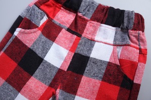 Wholesale Children Girls Long Sleeve Shirt and Plaid <b>Pant</b> Clothing Set Stock Lot - Product Image 4