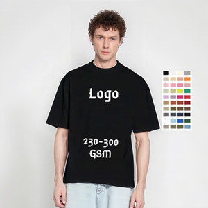 Wholesale Blank Plain t Shirt Custom Silk Screen Print Digital logo Brand <b>Polyester</b> Cotton <b>Tshirt</b> Plus Size Men T-shirt for Men - Product Image 1