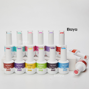 BAYA OEM Gel Polish Custom Packaging Private Label Box Bottle Logo <span class=keywords><strong>HEMA</strong></span> TPO Free Salon Nail Tech Brand Wholesale Bulk Supply - Product Image 2