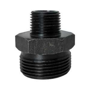 Carbon Steel Threaded Straight Through Joint Imperial To Metric A Type O Ring Seal Hydraulic Connector - Product Image 1