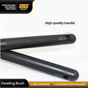 Brosse de lavage de voiture légère en plastique souple rouge de haute qualité Ae pour le nettoyage des jantes de voiture - Product Image 6