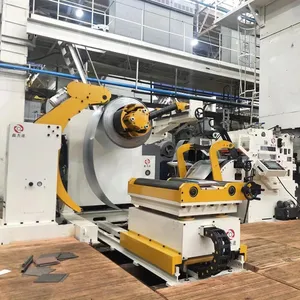 Uncoiler thẳng servo Feeder Máy dập đấm máy 3 trong 1 làm việc với kim loại sản phẩm mới 2020 tấm Cung cấp 2HP