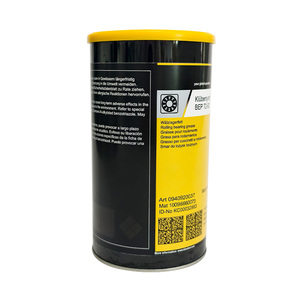 Lubrifiant longue durée Klubersynth <span class=keywords><strong>BEP</strong></span> 72-82 1 kg pour roulements à rouleaux dans les applications à haute vitesse et à haute température - Product Image 3