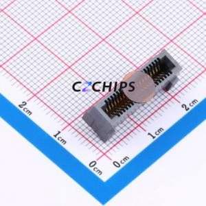 HSEC8-120-01-S-DV-A-K-TR Gold Finger Connector Connector 40P Vertical Mount Copper Beryllium Gold - Product Image 1