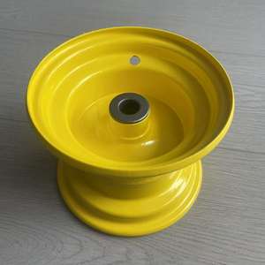 Remolque Garden Wagon Ruedas <span class=keywords><strong>para</strong></span> cortacésped 4,5x6 pulgadas <span class=keywords><strong>Llantas</strong></span> <span class=keywords><strong>de</strong></span> acero <span class=keywords><strong>para</strong></span> césped y jardín <span class=keywords><strong>para</strong></span> neumáticos 15x6,00-6 - Product Image 2