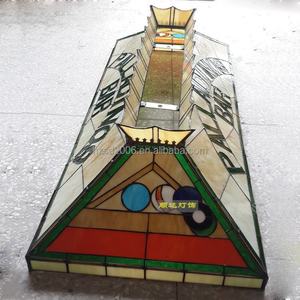 Lámpara de Araña LED Personalizable de 41' con 6 Luces para Bar de Billar y Comedor, Lámpara Colgante Tiffany para Mesa de Billar con Material de Vidrio, de Fábrica - Product Image 5