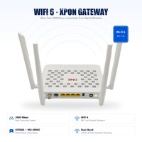Routeur Triple Play XPON HGU ONU WiFi 6 AX3000 4GE 1POTS CATV USB3.0 GPON EPON Double Mode FTTH Fibre Optique ONU ONT