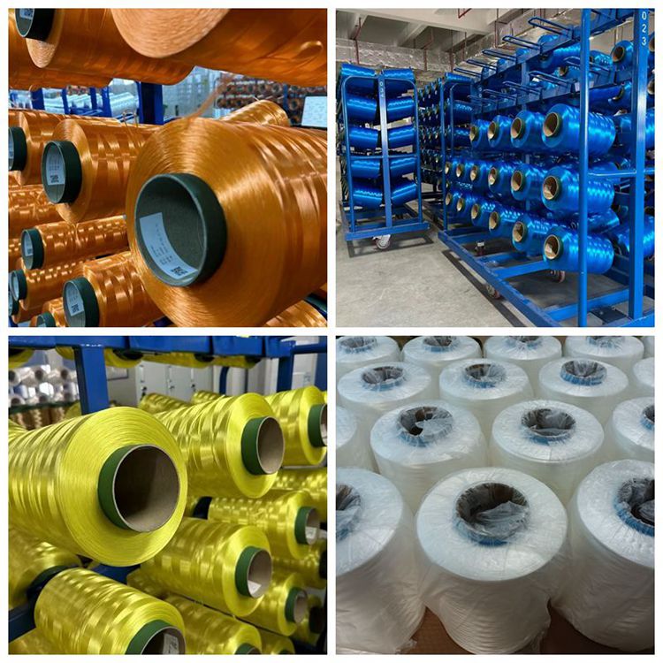 UHWMPE новая высокопрочная высокомодульная Uhmwpe пряжа для резаной ткани, рыболовная леска и сетки, материал, UHMWPE волокна HMPE пряжа