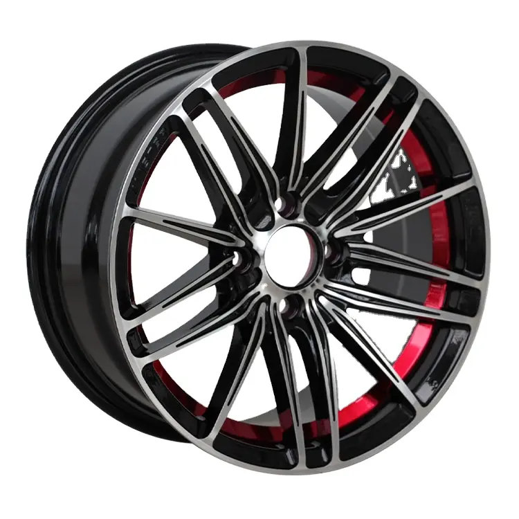 Top Quality Cost-Effective 15 17 20 Inch Size Red And Blue 4 5 6 8 Holes Alloy Wheels Alloy Car Rim #M1167