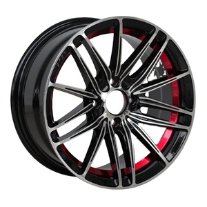Qualité supérieure rentable 15 17 20 pouces taille rouge et bleu 4 5 6 8 trous jantes en alliage jante <span class=keywords><strong>de</strong></span> voiture en alliage # M1167 - Product Image 1