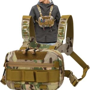 Sac de poitrine imperméable, sac banane, sac tactique, ceinture de ceinture, étui dissimulé pour arme à feu, pour la pêche, la chasse, l'escalade - Product Image 2