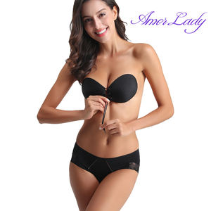 Robes de mariée Chine soutien-gorge invisible tissu une pièce soutien-gorge - Product Image 3