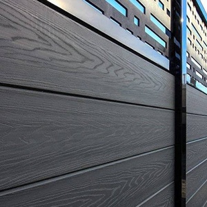 Thời tiết kháng ngoài trời nhà vườn không thấm nước hàng rào Dễ dàng cài đặt riêng tư gỗ composite decking Bảng hàng rào WPC tấm - Product Image 4