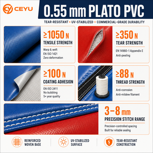 Tobogán Inflable Ceyu Safari Jungle con Decoración de Elefante y Jirafa, Dos Carriles Amarillos, para Jardín, Césped, Diversión Infantil al Aire Libre - Product Image 6