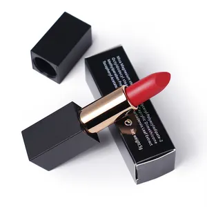 Private Label OEM Makeup Machen Sie Ihr eigenes Logo Moist urizing Velvet Matte Lipstick