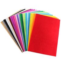 Tissu non tissé, matériau DIY, feutre, école maternelle, enfants, uni, 100% polyester, respirant, écologique