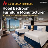 Ensemble de meubles de chambre d'hôtel pour l'hôtel Shangri-La, design moderne personnalisé, fabricant de meubles de chambre d'hôtel de luxe, vente en gros