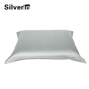 <span class=keywords><strong>Taie</strong></span> d'oreiller en <span class=keywords><strong>soie</strong></span> de mûrier double anti-microbienne avec logo personnalisé, en fibres d'argent de qualité supérieure, pour la peau et les cheveux - Product Image 5