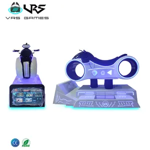 VR Motorcycle Coin Entertainment Game Machine Virtual Reality Simulator Shopping Street Placement Of Amusement Park Products