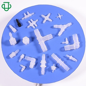 多向倒钩直列三通怀伊弯头直十字TT形塑料管连接器 - Product Image 1