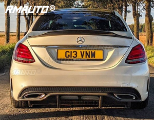 สปอยเลอร์หลังคาร์บอนไฟเบอร์ RMAUTO PSM สำหรับรถยนต์ Mercedes Benz C-Class W205 Sedan 4 ประตู ปี 2015-2019 ชุดแต่งรถยนต์ - Product Image 2