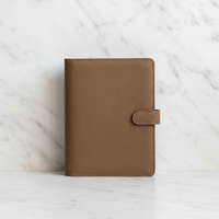 Ensemble de carnets de notes en cuir PU de haute qualité, format A5, pour usage quotidien, pour les affaires et les étudiants, agenda, carnet à feuilles mobiles
