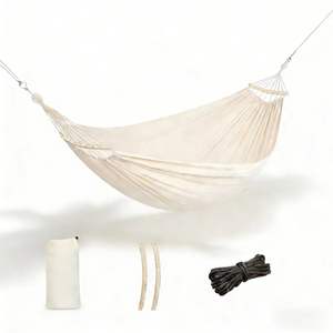 <span class=keywords><strong>Hamac</strong></span> de camping et de randonnée portable avec <span class=keywords><strong>barre</strong></span> d'écartement détachable XXL, <span class=keywords><strong>toile</strong></span> <span class=keywords><strong>double</strong></span> épaisseur anti-retournement, avec sac et kit, toutes saisons - Product Image 1