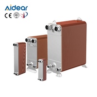 Échangeur de chaleur à plaques brasées SS316L pour le refroidissement des solvants de processus chimiques et les applications résistantes à la corrosion