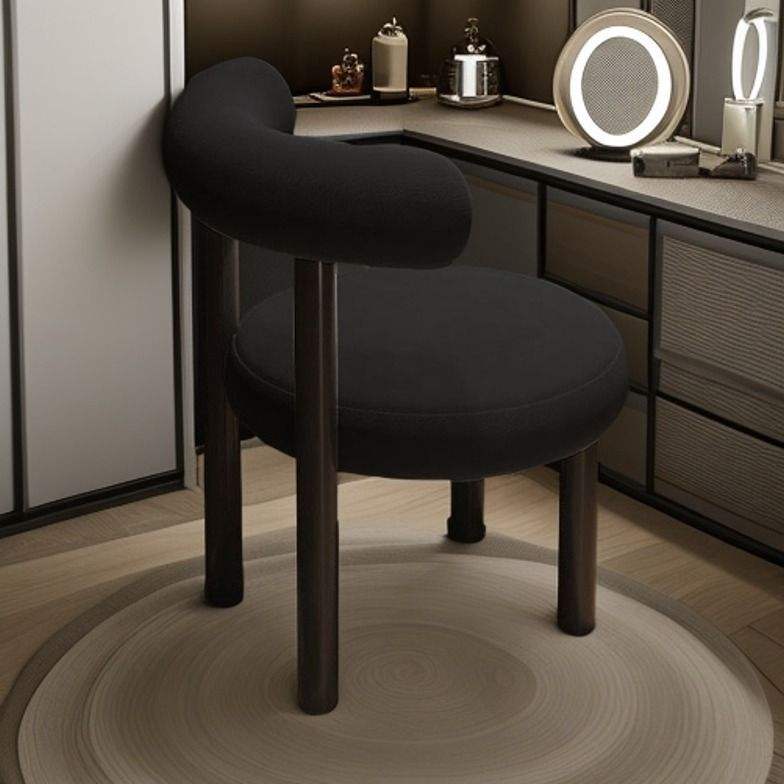 Black - Short Plush (Flannel)