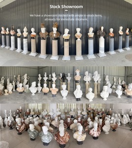 YOUFINE Sculpture de <span class=keywords><strong>Buste</strong></span> de <span class=keywords><strong>Femme</strong></span> <span class=keywords><strong>en</strong></span> <span class=keywords><strong>Marbre</strong></span> Classique Europé<span class=keywords><strong>en</strong></span>, Sculptée à la Main, Tête de <span class=keywords><strong>Femme</strong></span> Antique <span class=keywords><strong>en</strong></span> Pierre pour Hall de Villa, Ornement de Maison - Product Image 6